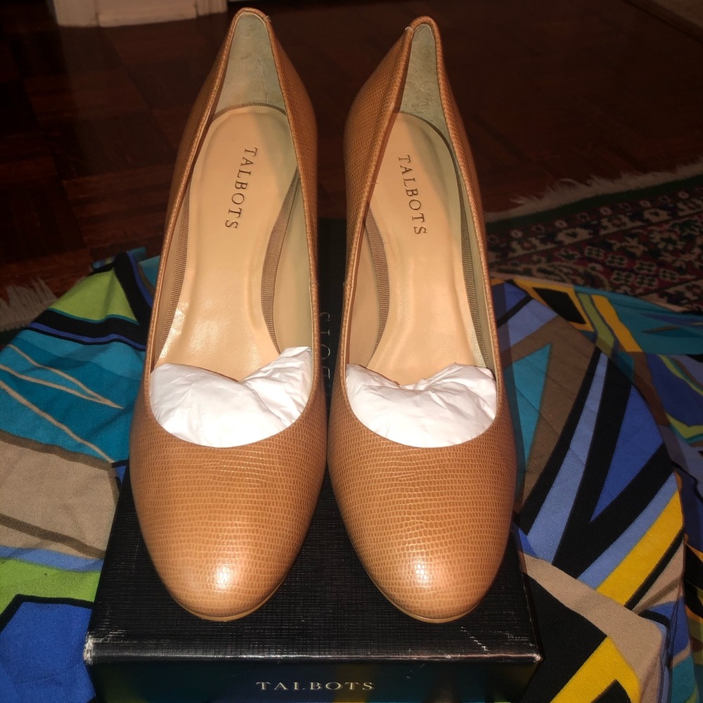 Talbots Women Heels Brown